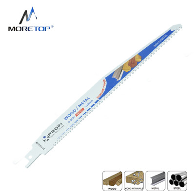 Moretop carbide tipped TCT 9 inch S1156XHM recip saw blade