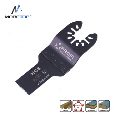 moretop oscillating multi-tool hcs plunge cut blade 18001002 20mm