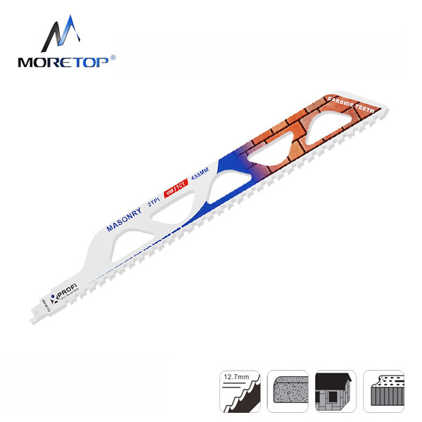 Moretop cutting for bricks recip saw blade S2243HM 457mm