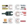 moretop oscillating multi-tool BIM plunge cut blade 18102001 10mm
