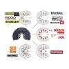 moretop oscillating multi-tool BIM segment saw blade 18104002 88mm