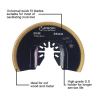 moretop oscillating multi-tool BIM segment saw blade 18202001 88mm