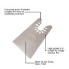 moretop oscillating multi-tool S.S. scraper 18501002 52mm