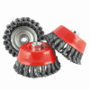 Moretop Twist Knotted Wire Bowl Brush 75mm 15102002