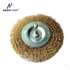 Moretop Crimped Wire Wheel Brush, With 6mm Shank 75mm 15006004
