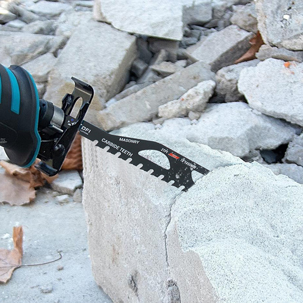Masonry reciprocating saw blade