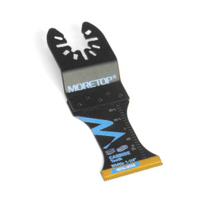 MORETOP Carbide Oscillating Multi Tool Blades For Hard Material, Hardened Metal, Nails, Bolts And Screws 18105001