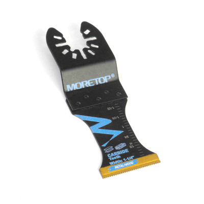 MORETOP Carbide Oscillating Multi Tool Blades For Hard Material, Hardened Metal, Nails, Bolts And Screws 18105001