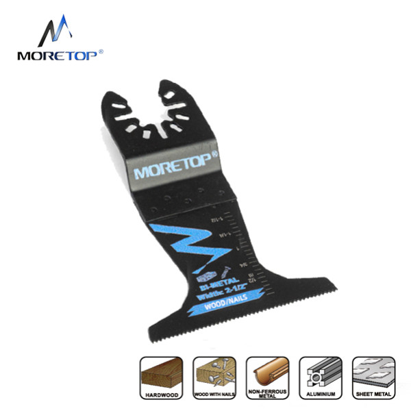 MORETOP oscillating multi-tool bi-metal plunge cut blade