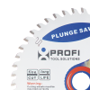 Moretop plunge saw blade 165mm wood cutting