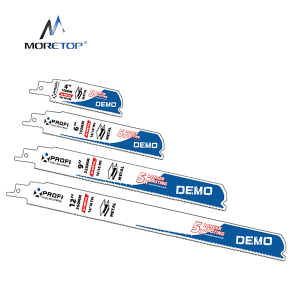 Moretop Reciprocating saw blades with advanced design for metal cutting